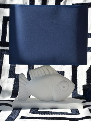 St Pierre - Sculpted Fish Table Lamp