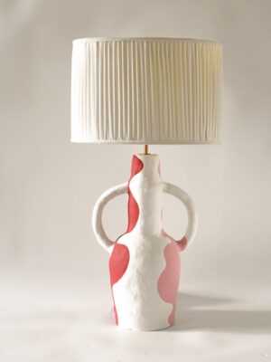 Rumba Charleston table lamp wavy design