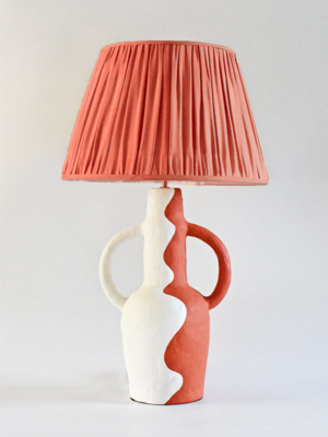 Rumba Wave Lamp in Terracotta