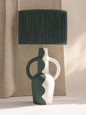 Rumba Wave Lamp in Deep Green