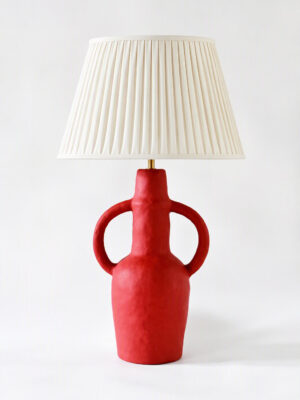 Rumba - Open armed table lamp - Red