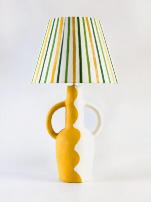 Rumba Wave Lamp in Yellow