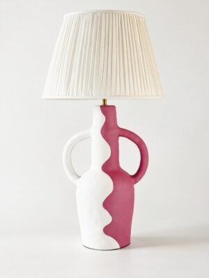 Rumba Wave Lamp in Plum