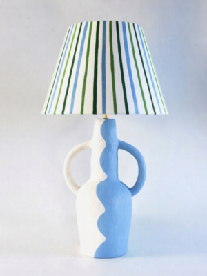 Rumba Wave Lamp in Sky Blue